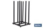 Vertical display stand for 7 oilcloth rolls | Sturdy metal construction | Efficient organisation - Cofan