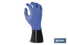 Glove display hand | Mannequin right hand with magnetic base | Black polypropylene - Cofan