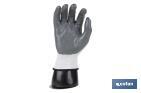 Glove display hand | Mannequin right hand with magnetic base | Black polypropylene - Cofan