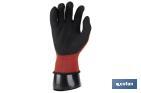 Expositor de guantes | Mano derecha expositora con base magnética | Fabricado en polipropileno de color negro - Cofan