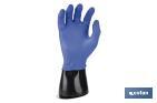 Glove display hand | Mannequin right hand with magnetic base | Black polypropylene - Cofan