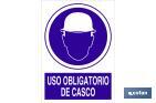 Uso obligatorio de casco - Cofan