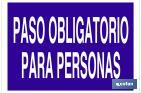 PASO OBLIGATORIO PARA PERSONAS