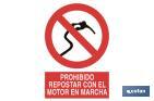 PROHIBIDO REPOSTAR EN MARCHA