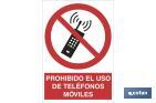 PROHIBIDO EL USO DE TELÉFONOS MÓVILES