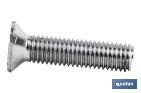 SCREW DIN 963 ST. STEEL A-2