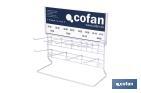 Hose clamp Display Stand - Cofan