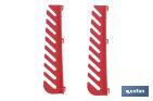 Set de 12 accesorios para panel de herramientas de PP| Fabricado en polipropileno resistente - Cofan