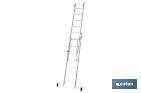 Aluminium ladder 2 steps EN 131 - Cofan