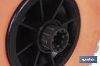 Wheel for hand trucks and sack trucks | With bearing | Manufactured with pneumatic ABS tyre - Cofan