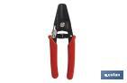 Tie cutting pliers | Size: 150mm | Material: steel - Cofan