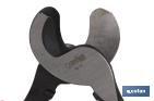 Cisailles à fils de fer en aluminium et cuivre | Pour des épaisseurs de 3 à 22 mm | Longueur : 220 mm - Cofan