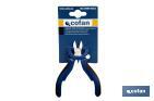 Mini diagonal pliers | Chrome-vanadium steel | Length: 6" - Cofan