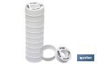 Roll of PTFE tape, 12mm x 0,076mm. - Cofan