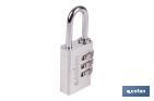 Combination Padlock with 3 digits | Safe lock for daily use - Cofan