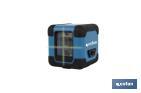 CROSS-LINE LASER LEVEL | SELF-LEVELLING AND MANUAL MODES | WORKING RANGE: 30M | CASE INCLUDED