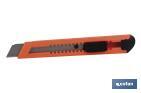 Cutter standard | Fabriqué en ABS | Dimension de la lame de 18 mm - Cofan