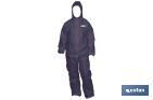 Disposable coveralls | Available in blue or white | Available in various sizes | New non-woven fabric - Cofan