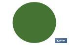 Green adhesive circle label - Cofan