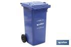 Rubbish Bins | 120-Litre Capacity | Easy transportation - Cofan