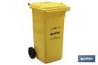 Rubbish Bins | 120-Litre Capacity | Easy transportation - Cofan