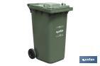 2-Wheel Rubbish bin 240L - Cofan