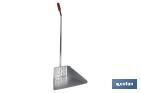 Extra metallic dustpan | Galvanised metal | With handle - Cofan