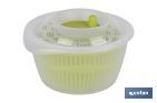 SALAD SPINNER | LIGHT GREEN | POLYPROPYLENE | SIZE: 27 X 18CM