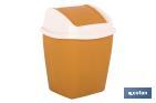 Yellow swing top bin - Cofan