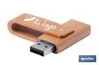 MEMORIA USB BAMBÚ DE 16GB