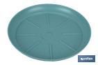 Turquoise Flower Pot Tray, Altea Model - Cofan