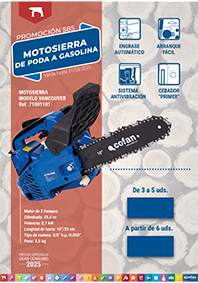 Motosierra de poda a gasolina Modelo Vancouver