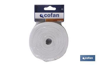 Blister fita persiana 22mm x 5 e 6m (cinzento/bege) - Cofan