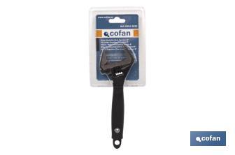 Adjustable wrench | Wide jaw adjustable wrench | Available in various sizes and openings | Adjustable wrench - Cofan