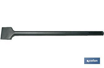 Acessórios para martelos com sistema SDS MAX Cinzel largo - Cofan