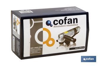 Angle grinder useful for cutting or polishing disks - Cofan