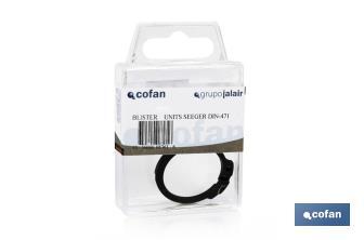 EXTERNAL RETAINING RINGS DIN 471 - Cofan