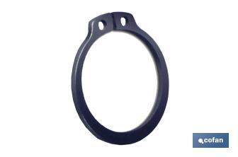 STANDARD BLISTER OF EXTERNAL RETAINING RINGS DIN 471 - Cofan