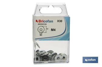 DIN 9021-Flache breite Unterlegscheiben. Standard Blister - Cofan