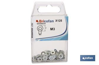 Flat washers DIN-125 Standard Blister - Cofan