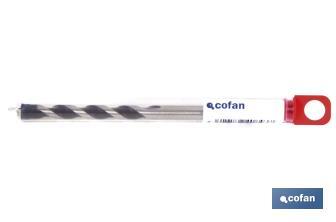 Professional twist drill bits, special for granite and hard materials - Cofan