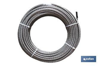 Cable Galvanizado D-1770 6x7+1 - Cofan