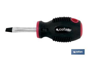 Stubby screwdriver DIN 5262, 5265 and ISO 8764-1 | Confort Plus Model - Cofan