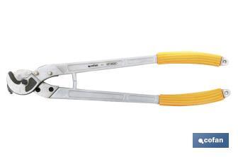 Wire cutter | Suitable for aluminium and copper materials | Length: 220mm | Weight: 390g - Cofan