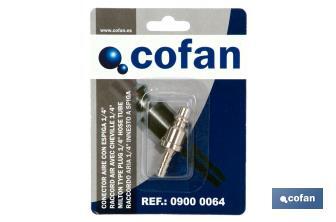 Conector com espiga - Cofan