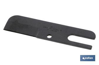 Recambio de cuchilla | Para tijera cortatubos | Diámetro: 26 mm (1") | Fabricada en acero inoxidable - Cofan