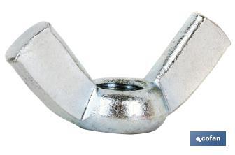 Wing nut Stainless Steel A4 - Cofan