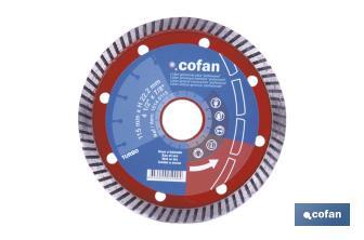 Universal diamond discs "general construction" - Cofan