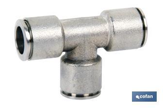 Metallic "T" fitting - Cofan