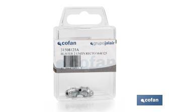 Ingrassatore dritto. Blister standard. - Cofan